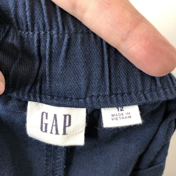 Gap NWT Women's Easy Utility Navy Blue Shorts Size 12 - Picture 6 of 8